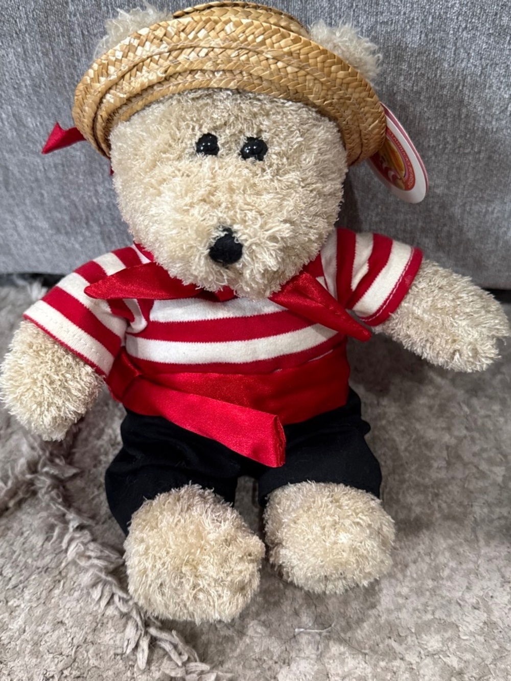 Starbucks Bearista Bear 2003 Gondolier Gondola Venice Italy Destination NWT